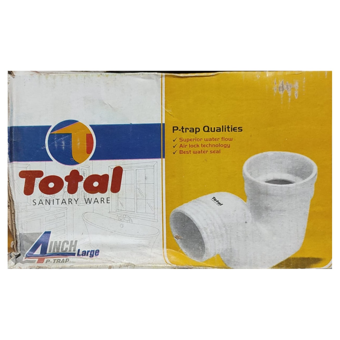 P Trap  4inch Total